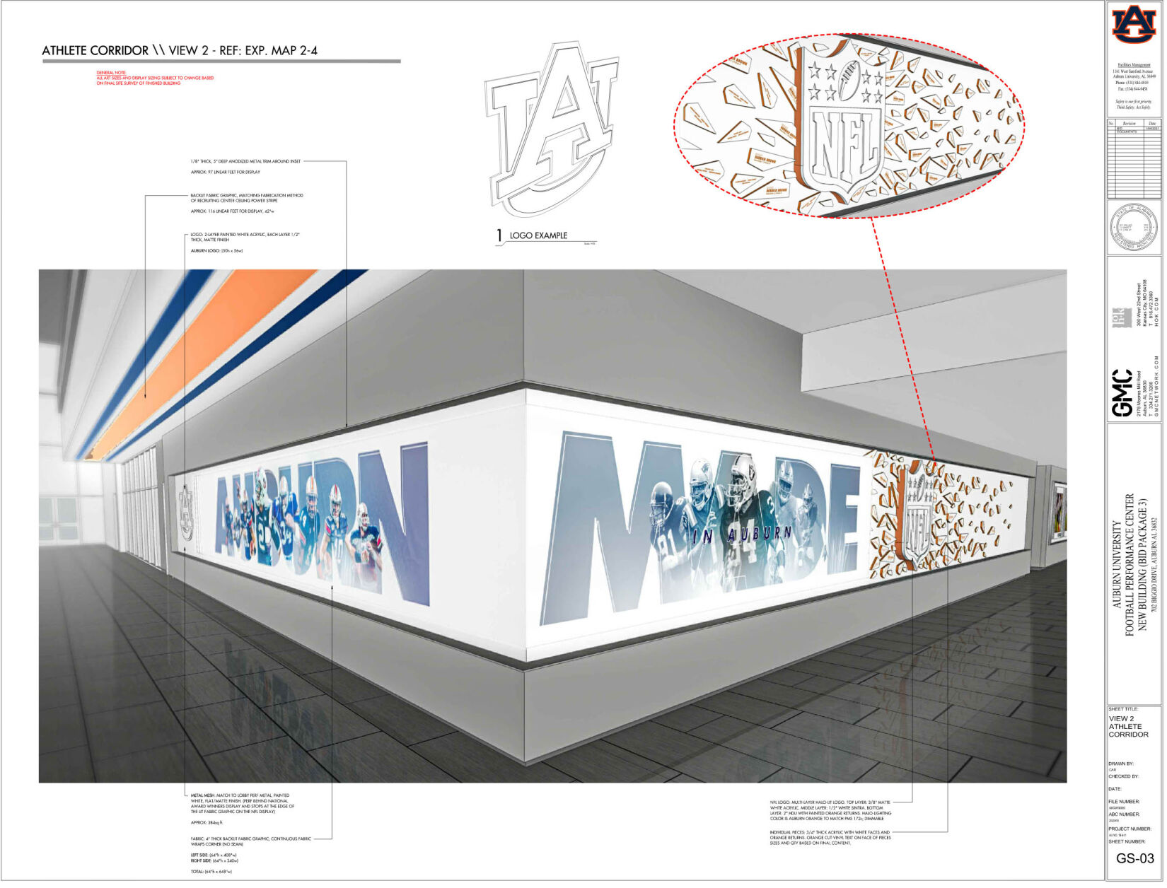 Auburn Football Performance Facility renderings